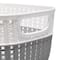 Simplify 9.4" Small 2-Tone Decorative Storage Basket